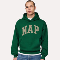 Gap Nap Hoodie Hoodie unisex front product view | Dash Racegear — unisex gap nap collection hoodie