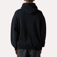 KAPITAL Surf Black Hoodie Hoodie unisex detail view 4 | Dash Racegear — KAPITAL Japan Hoodie – Surf Black Graphic Sweatshirt