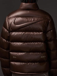 Nocta x Nike Sunset Brown Puffer Jacket Puffer Jacket unisex detail view 4 | Dash Racegear — Sunset Brown Nocta x Nike Puffer Jacket Winter Style