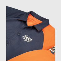 Sana x Skubal Detroit Bullpen Bomber Jacket Bomber Jacket unisex detail view 2 | Dash Racegear — Unique Sana x Skubal Detroit baseball bullpen bomber design