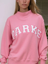 Parke Summerland Varsity Mockneck Sweatshirt Sweatshirt unisex detail view 6 | Dash Racegear — Parke mockneck sweatshirt from Summerland 2026 collection featuring clean varsity style and easy casual fit.