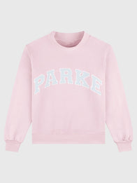 Parke Birthday Drop 2026 Varsity Mockneck Fashion Apparel unisex detail view 2 | Dash Racegear — Multicolor Parke Birthday Drop varsity mockneck fleece sweatshirt featuring a relaxed unisex fit and modern casual style.