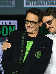 San Diego Comic-Con 2026 Robert Downey Jr. Doomsday Blazer Blazer unisex detail view 6 | Dash Racegear — Avengers: Doomsday blazer jacket combining tailored comfort with iconic Doctor Doom-inspired fashion and everyday versatility.