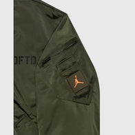 UNDEFEATED x Jordan Bomber Jacket Bomber Jacket unisex detail view 5 | Dash Racegear — Elevate Your Outerwear – UNDEFEATED x Jordan Bomber