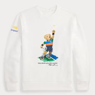 Ralph Lauren US Open Polo Bear Sweatshirt Sweatshirt unisex front product view | Dash Racegear — 20th Anniversary US Open 2025 Polo Bear sweatshirt from Polo Ralph Lauren in soft fleece.