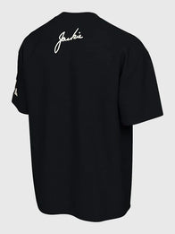 Nike Jackie Robinson T-Shirt Shirt unisex detail view 2 | Dash Racegear — Nike Jackie Robinson black tee, classic design for everyday streetwear and baseball fan fashion.