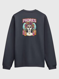 San Diego Padres City Connect Club 2-Hit Sweatshirt Sweatshirt unisex detail view 3 | Dash Racegear — Nike San Diego Padres 2026 obsidian sweatshirt, twill logo detail and cozy feel for daily outfits.