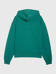 PUMA x Aston Martin Aramco F1 Hoodie Hoodie unisex detail view 4 | Dash Racegear — Unisex PUMA x Aston Martin Aramco F1 Team Green Zip-Up Hoodie in fleece with subtle branding, perfect for casual streetwear.