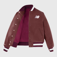 2025 US Open Coco Gauff New Balance Leather Jacket Leather Jacket unisex detail view 7 | Dash Racegear — Coco Gauff 2025 US Open champion-inspired New Balance leather jacket