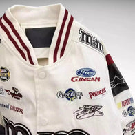 Vintage M&M Racing Embroidered Jacket | Dash Racegear