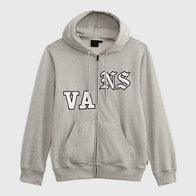 Vans Zip Up Hoodie Hoodie unisex front product view | Dash Racegear — Durable Vans zip up hoodie made for all-day comfort