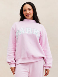 Parke Birthday Drop 2026 Varsity Mockneck Fashion Apparel unisex detail view 11 | Dash Racegear — Parke 2026 Birthday Drop Varsity Mockneck Fleece Sweatshirt with cozy warmth, premium comfort, and timeless everyday casual style.