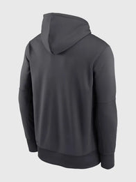 Venezuela 2026 World Baseball Classic Champions Hoodie Hoodie unisex detail view 3 | Dash Racegear — Venezuela Nike 2026 WBC champions locker room hoodie in charcoal grey, perfect for proud fans.