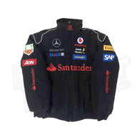 Vintage Edition Black Mercedes F1 Jacket | Dash Racegear