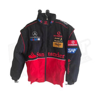 Vintage Mercedes AMG F1 Racing Bomber Jacket | Dash Racegear