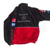 Vintage Mercedes AMG F1 Racing Bomber Jacket | Dash Racegear