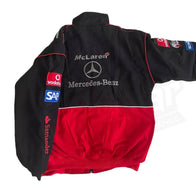 Vintage Mercedes AMG F1 Racing Bomber Jacket | Dash Racegear
