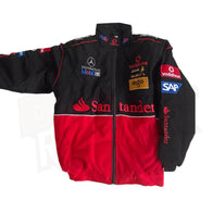 Vintage Mercedes AMG F1 Racing Bomber Jacket | Dash Racegear