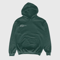 Virgil Was Here Hoodie Hoodie unisex detail view 4 | Dash Racegear — Graphic hoodie design inspired by Virgil Was Here tribute