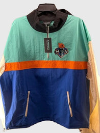 Spike Lee LVA-NYL New York Liberty Windbreaker Jacket Jacket unisex detail view 3 | Dash Racegear — Spike Lee LVA-NYL Windbreaker Jacket blends basketball-inspired style, smooth texture, and a bold New York fashion aesthetic.