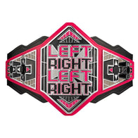 WWE Left Right Left Right LRLR Wrestling Championship Title Belt - 1 | Dash Racegear