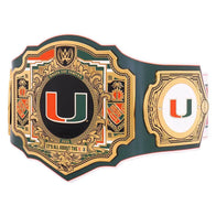 WWE Miami Hurricanes College Legacy Championship Title Belt - 4 | Dash Racegear