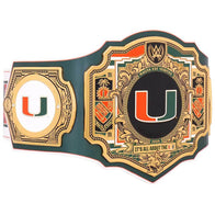 WWE Miami Hurricanes College Legacy Championship Title Belt - 3 | Dash Racegear