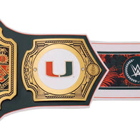WWE Miami Hurricanes College Legacy Championship Title Belt - 7 | Dash Racegear