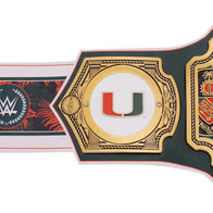 WWE Miami Hurricanes College Legacy Championship Title Belt - 6 | Dash Racegear