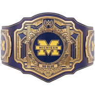 WWE Michigan Wolverines College Legacy Championship Title Belt - 1 | Dash Racegear
