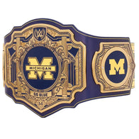 WWE Michigan Wolverines College Legacy Championship Title Belt - 4 | Dash Racegear
