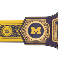 WWE Michigan Wolverines College Legacy Championship Title Belt - 6 | Dash Racegear