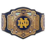 WWE Notre Dame Fighting Irish College Legacy Championship Belt - 1 | Dash Racegear