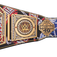 WWE Modern Era 40 Years Of WrestleMania Inspired Title Belt - 5 | Dash Racegear