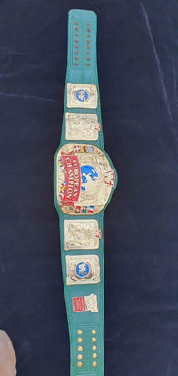WWF European Championship Wrestling belt block logo 4mm zinc adult size - 8 | Dash Racegear