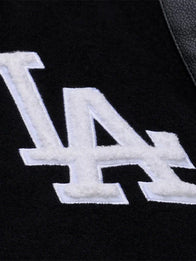 Los Angeles Dodgers Walk the Tunnel Varsity Jacket Varsity Jacket unisex detail view 3 | Dash Racegear — Iconic Dodgers Walk the Tunnel Varsity Jacket – Limited 2025 Edition