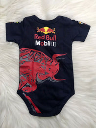 baby blue romper Red Bull Racing F1 - baby romper image 2