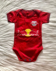 Red Bull Leipzig 1st Home Baby Jersey Romper - baby romper image 1