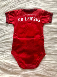Red Bull Leipzig 1st Home Baby Jersey Romper - baby romper image 2