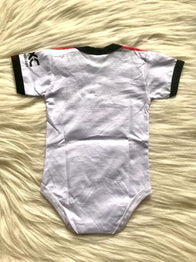 Manchester United Away soccer baby romper 100% cotton season 22/23 - baby romper image 2