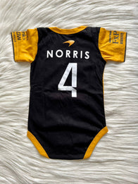 F1 McLaren baby jersey | Daniel Ricciardo | Lando Norris - baby & toddler shirt image 2