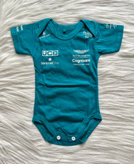 F1 Racing Aston Martin Home baby jersey | Lance Stroll | Fernando... - baby & toddler shirt image 1