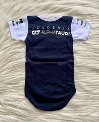 F1 AlphaTauri Home baby jersey | Pierre Gasly | Yuki Tsunoda - kids cap image 2