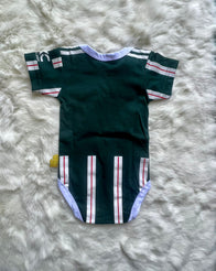 Baby Bodysuit Manchester United Away Soccer Jersey - baby romper image 2