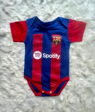 F1 Baby Clothes Barcelona Home jersey Spotify Season 2023/2024 - baby & toddler shirt image 1