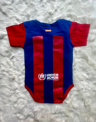 F1 Baby Clothes Barcelona Home jersey Spotify Season 2023/2024 - baby & toddler shirt image 2