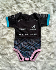 F1 Renault Alonso Alpine Racing onesie romper 100% cotton | Season... - baby romper image 1