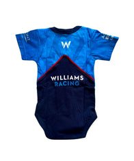 F1 Gulf Williams Racing onesie season 2023/2024 jersey 100% cotton... - baby romper image 2
