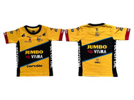 Jumbo Visma cycling team toddler shirt Tour de France season - baby cycling apparel image 4