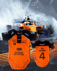 F1 McLaren baby jersey | Lando Norris print 2025 - baby & toddler shirt image 3